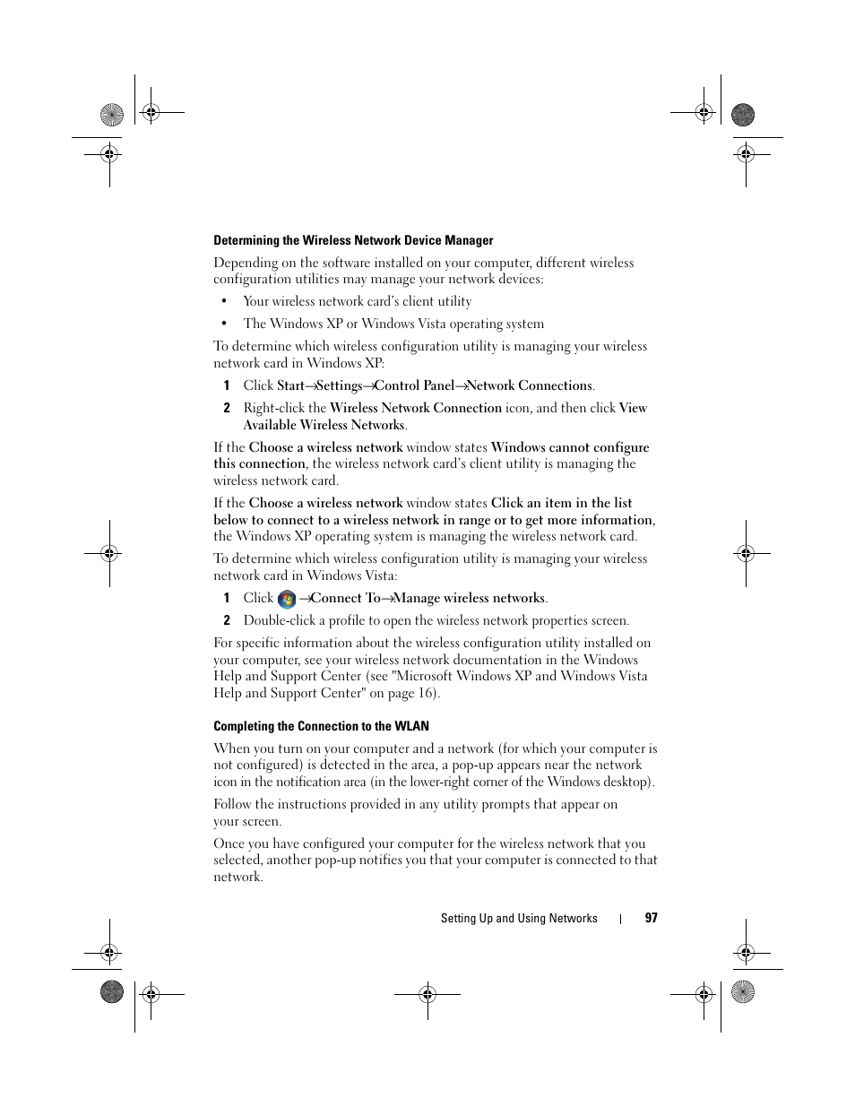 Dell XPS M1730 (M1730, Late 2007) User Manual | Page 97 / 208