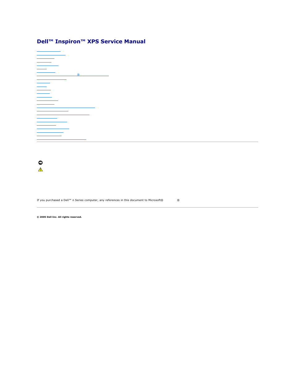 Dell Inspiron XPS Gen 2 User Manual | 120 pages
