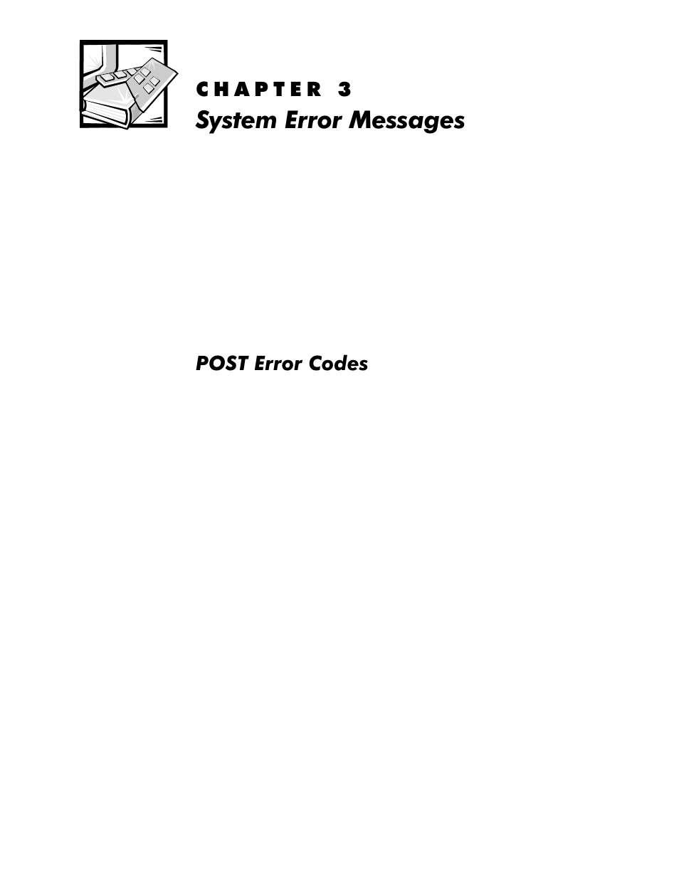 System error messages, Post error codes, Kdswhu | 6\vwhp(uuru0hvvdjhv, Post error codes -1, 3267(uuru&rghv | Dell Latitude Cpi User Manual | Page 27 / 93