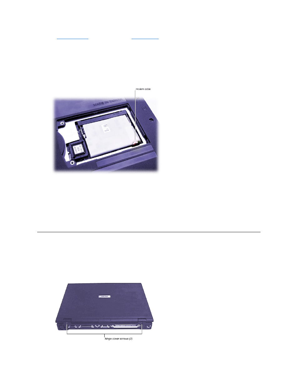 Hinge cover removal | Dell Inspiron 5000 User Manual | Page 46 / 76