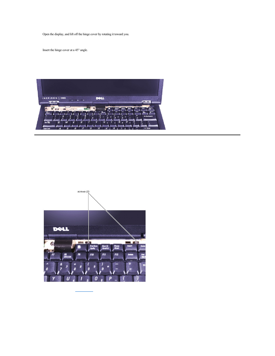 Keyboard removal | Dell Inspiron 5000 User Manual | Page 47 / 76