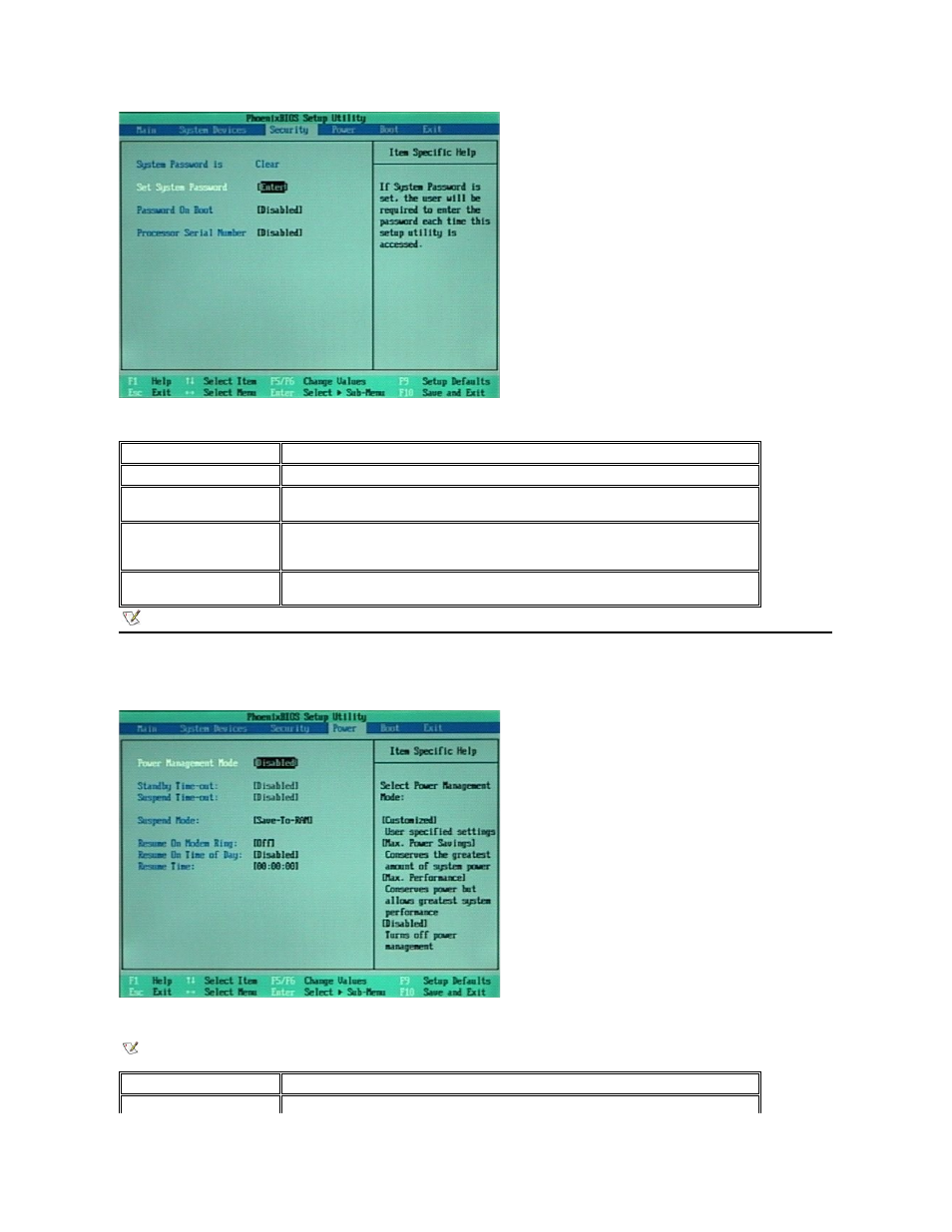 Power, Power menu | Dell Inspiron 5000 User Manual | Page 63 / 76