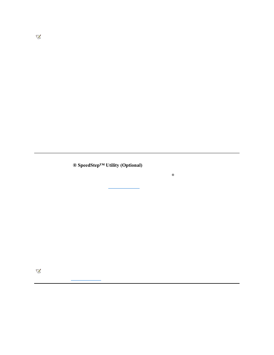 Installing the intel speedstep utility (optional), Updating drivers and utilities | Dell Inspiron 5000 User Manual | Page 9 / 76