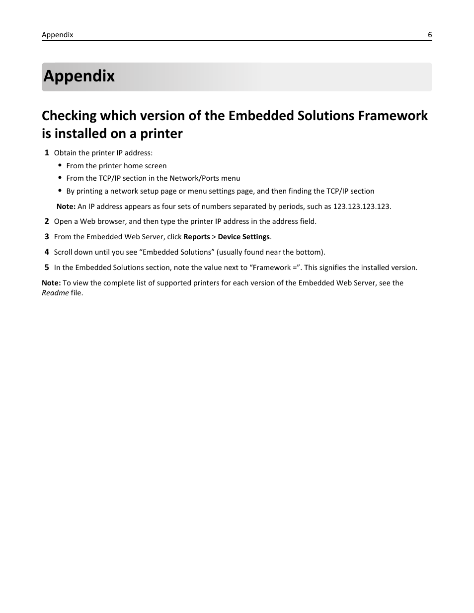 Appendix | Dell B3460dn Mono Laser Printer User Manual | Page 6 / 12