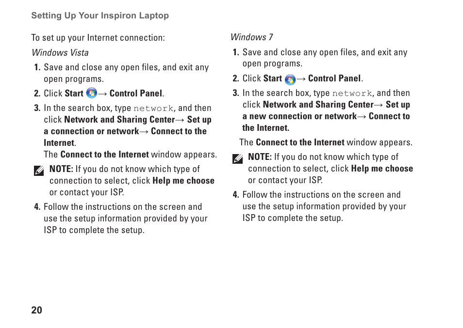 Dell Inspiron 13z (N301z, Mid 2010) User Manual | Page 22 / 90