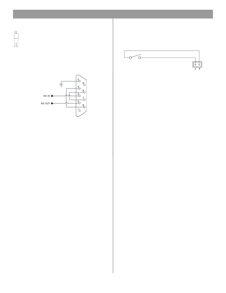 7 system wiring, 1 serial data communications, 2 remote standby switch | 0 hardware installation | Bose FREESPACE 4400 User Manual | Page 22 / 70