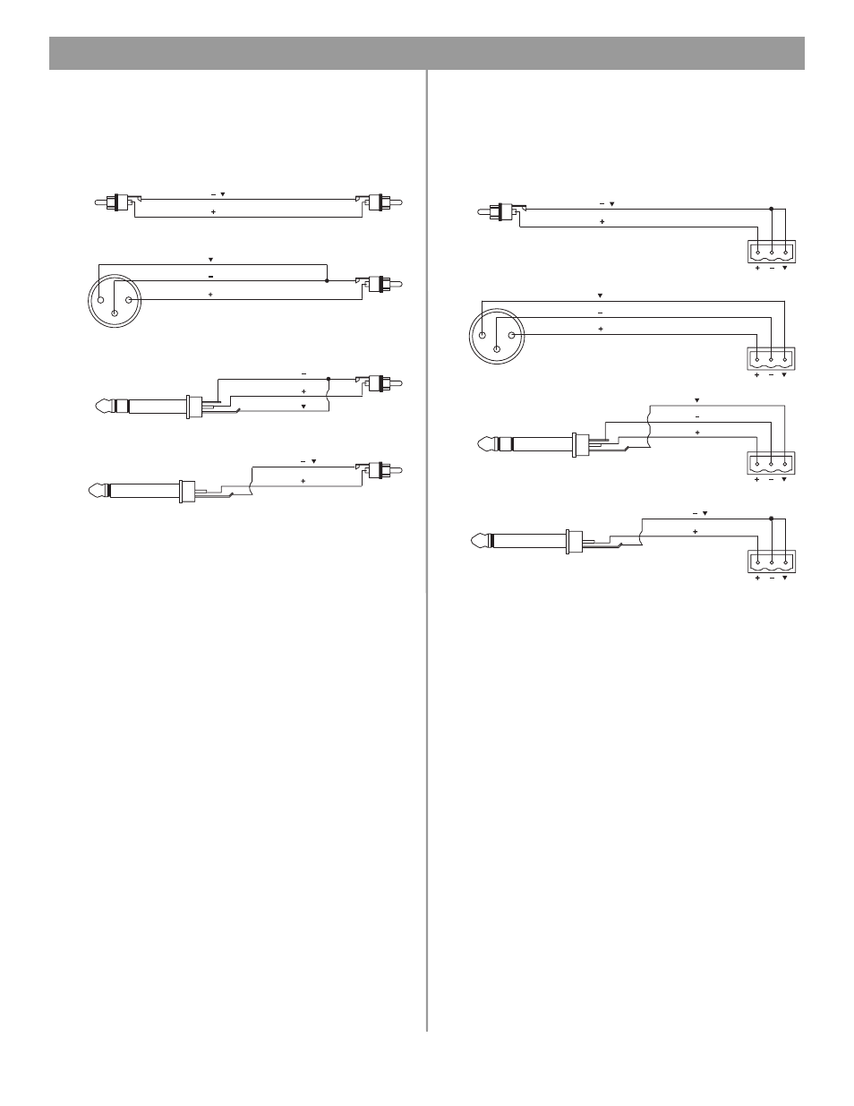 3 line 1/line 2 source input, 4 aux mic/line 3 source input, 0 hardware installation | 20 of 66 | Bose FREESPACE 4400 User Manual | Page 23 / 70