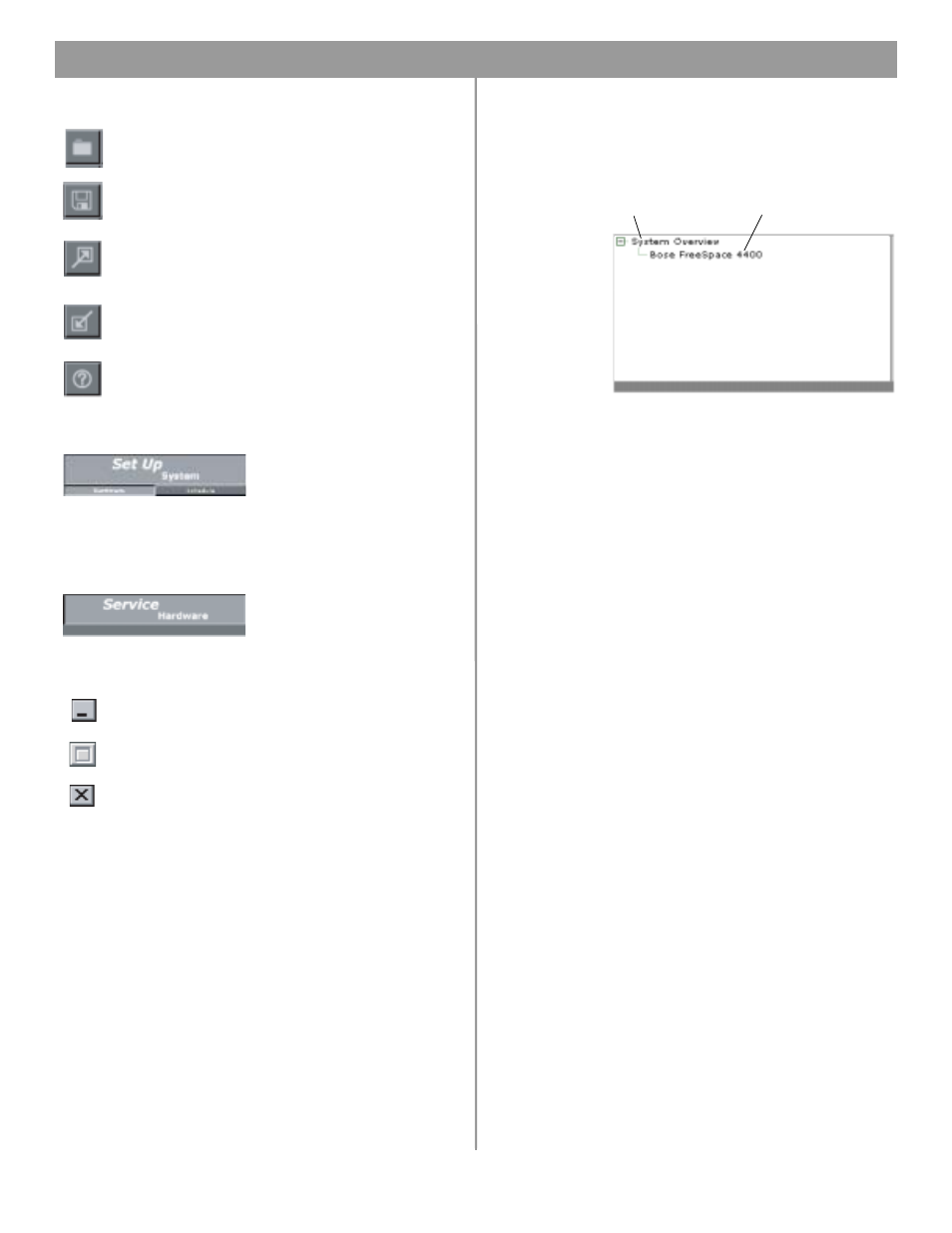 0 using freespace, 4400 installer ™ software | Bose FREESPACE 4400 User Manual | Page 31 / 70
