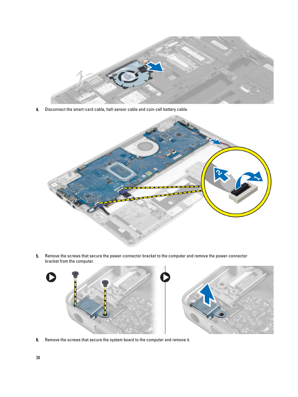 Dell Latitude 6430u (Late 2012) User Manual | Page 38 / 61