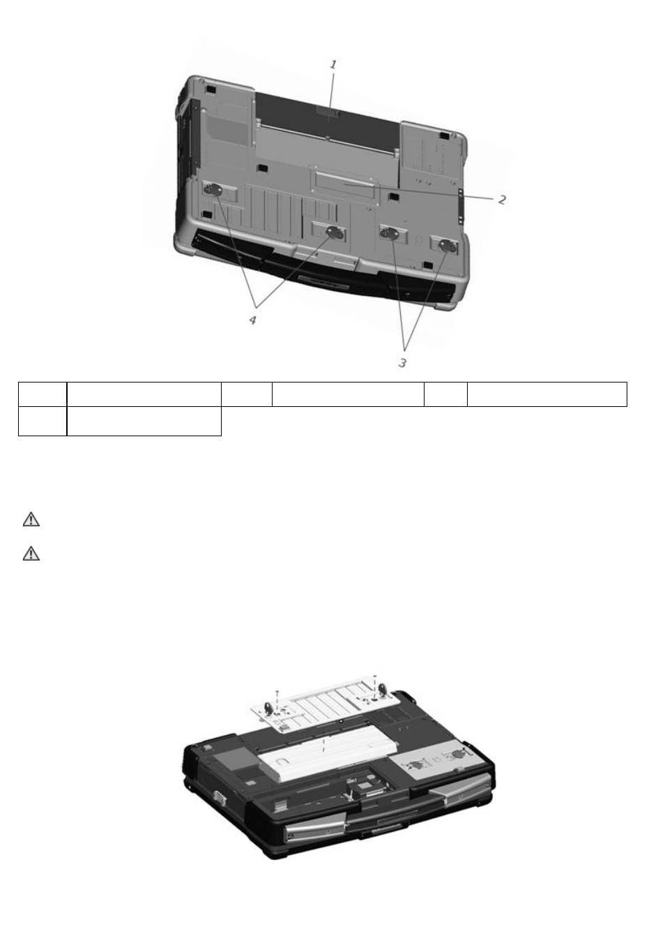 Accessing the battery compartment, Figure 3 9 accessing the battery compartment | Dell Latitude D630 XFR (Early 2008) User Manual | Page 12 / 23