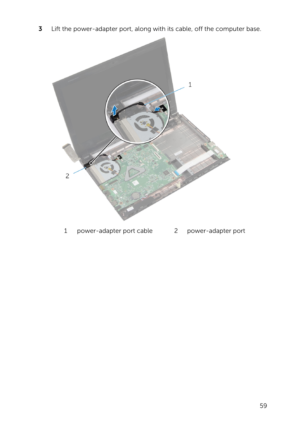 Dell Inspiron 14 (3442, Early 2014) User Manual | Page 59 / 84