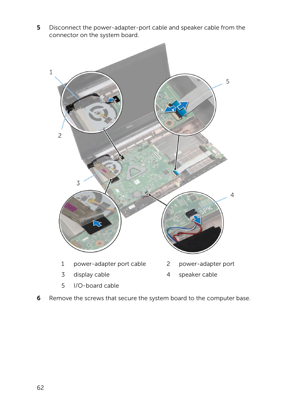 Dell Inspiron 14 (3442, Early 2014) User Manual | Page 62 / 84