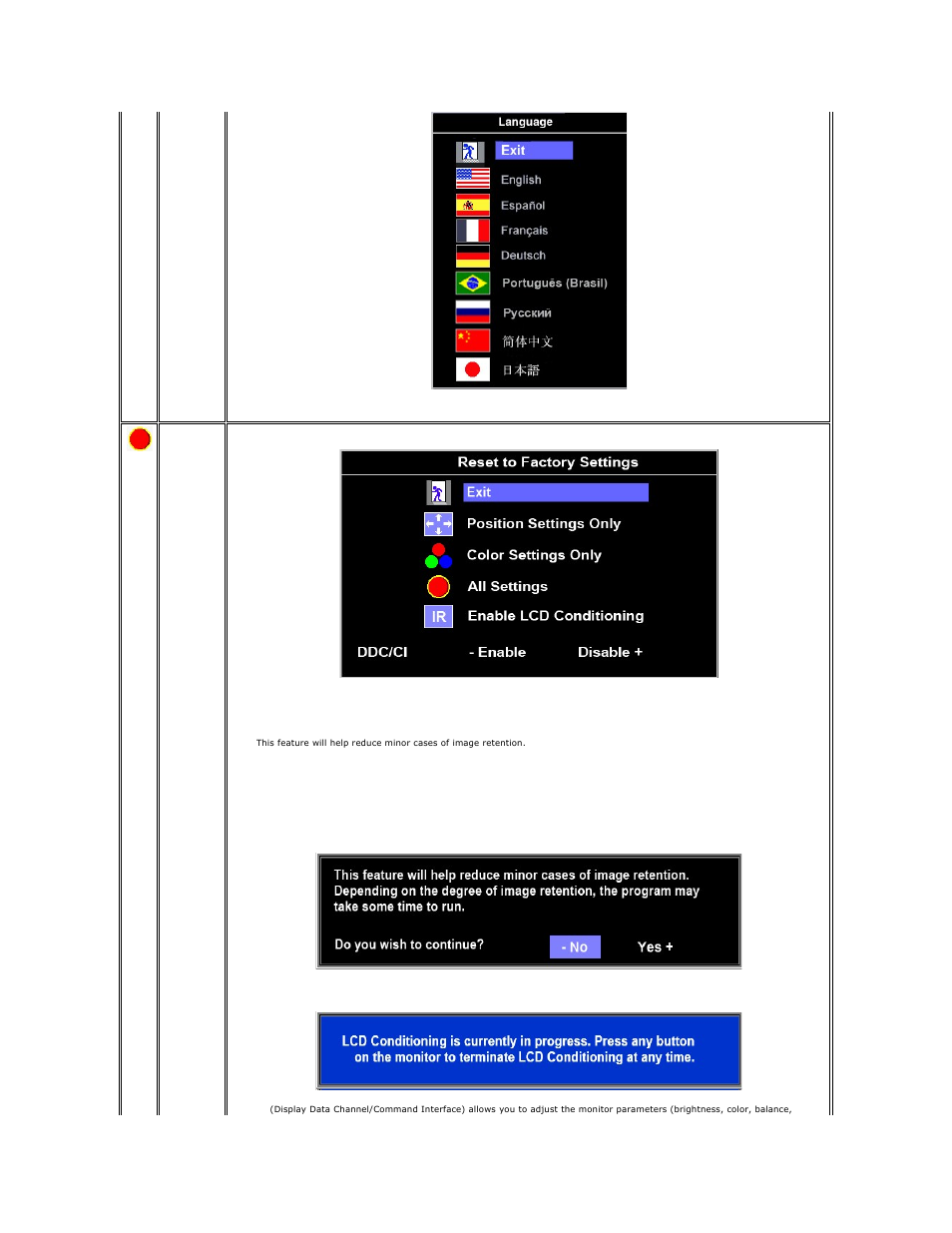 Dell E170S Monitor User Manual | Page 17 / 29