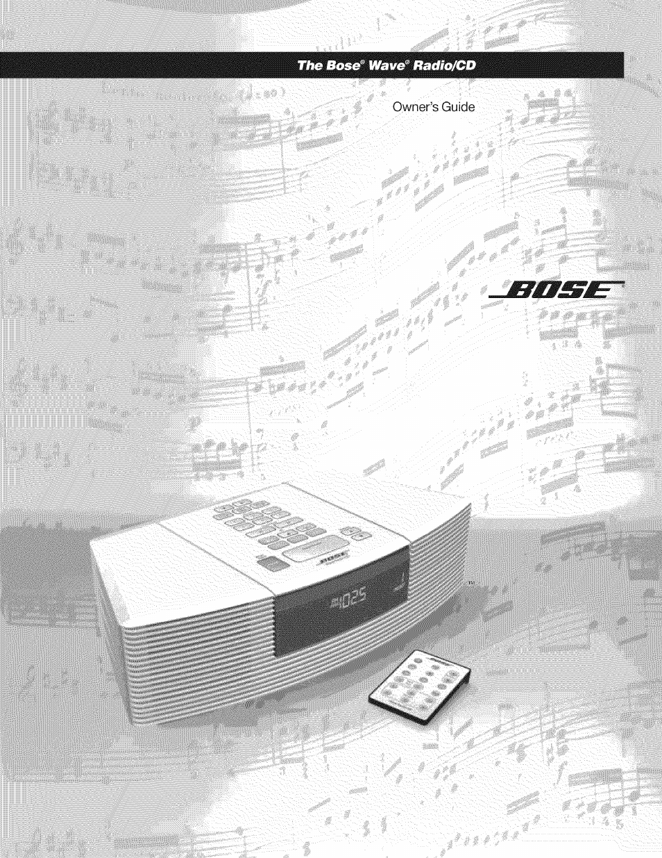 Bose CD Player User Manual | 30 pages