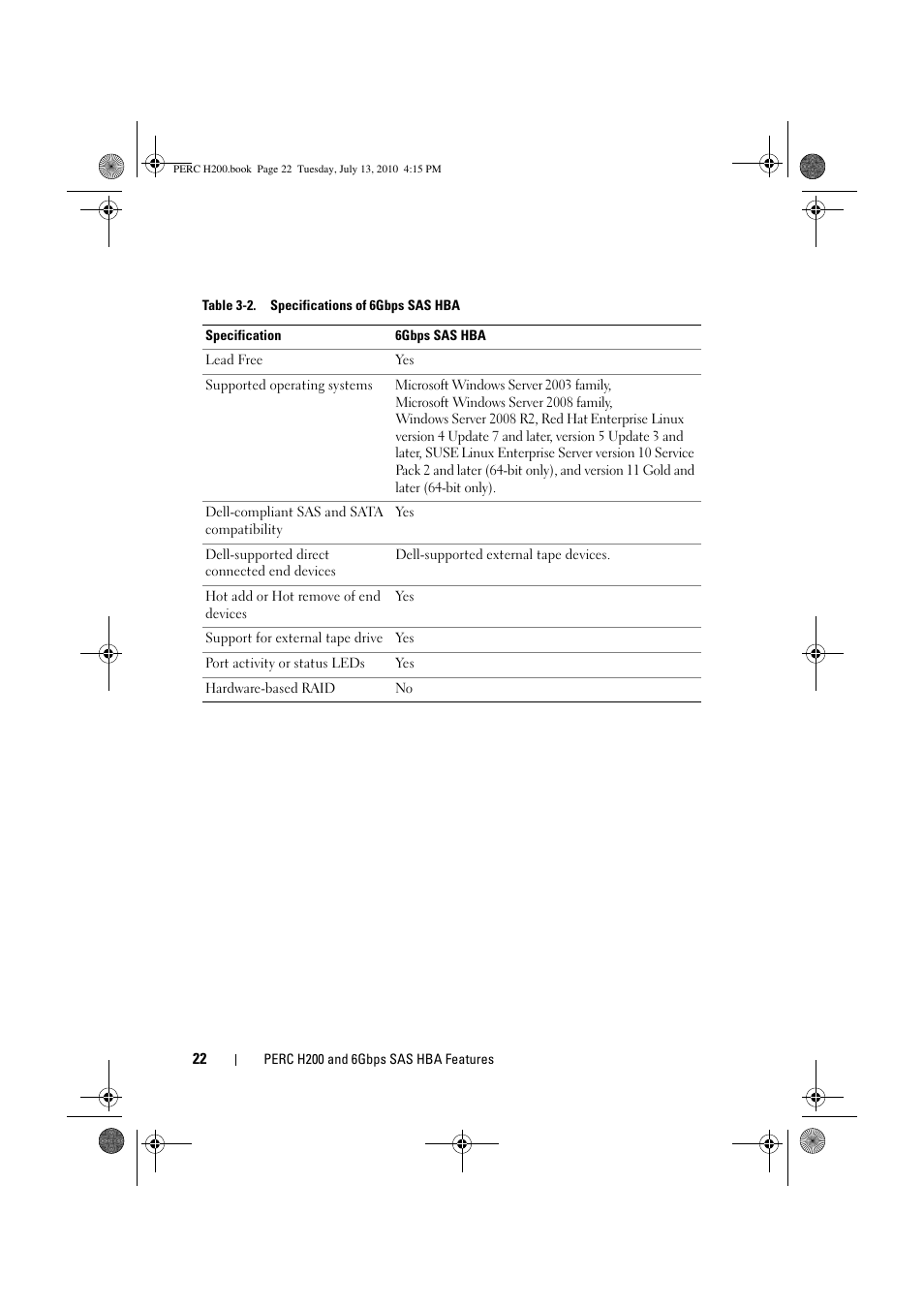 Dell PowerEdge RAID Controller H200 User Manual | Page 22 / 92