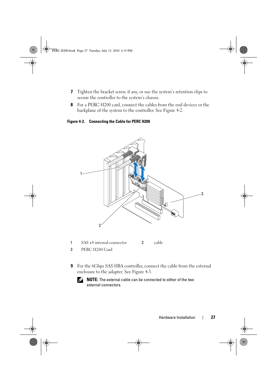 Dell PowerEdge RAID Controller H200 User Manual | Page 27 / 92