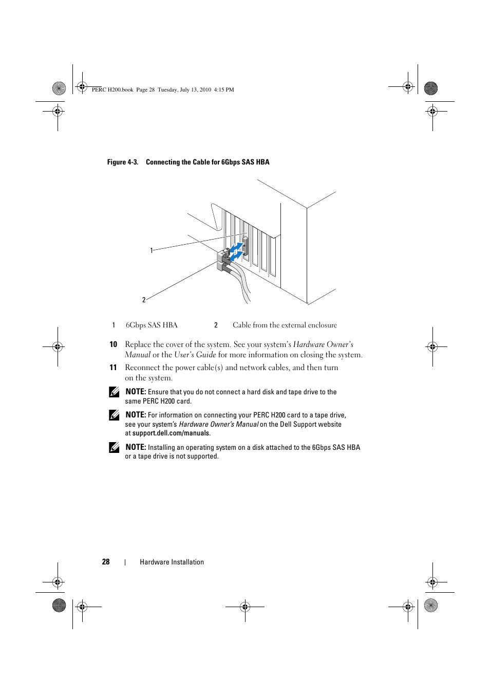 Dell PowerEdge RAID Controller H200 User Manual | Page 28 / 92