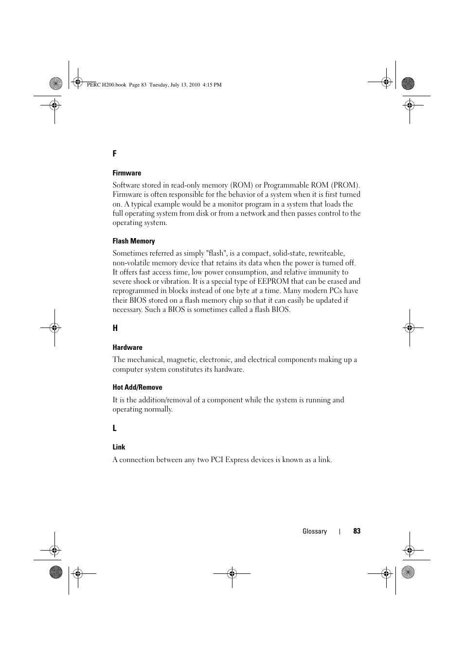 Dell PowerEdge RAID Controller H200 User Manual | Page 83 / 92