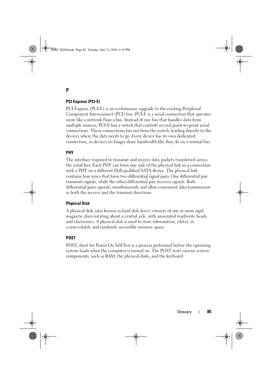 Dell PowerEdge RAID Controller H200 User Manual | Page 85 / 92