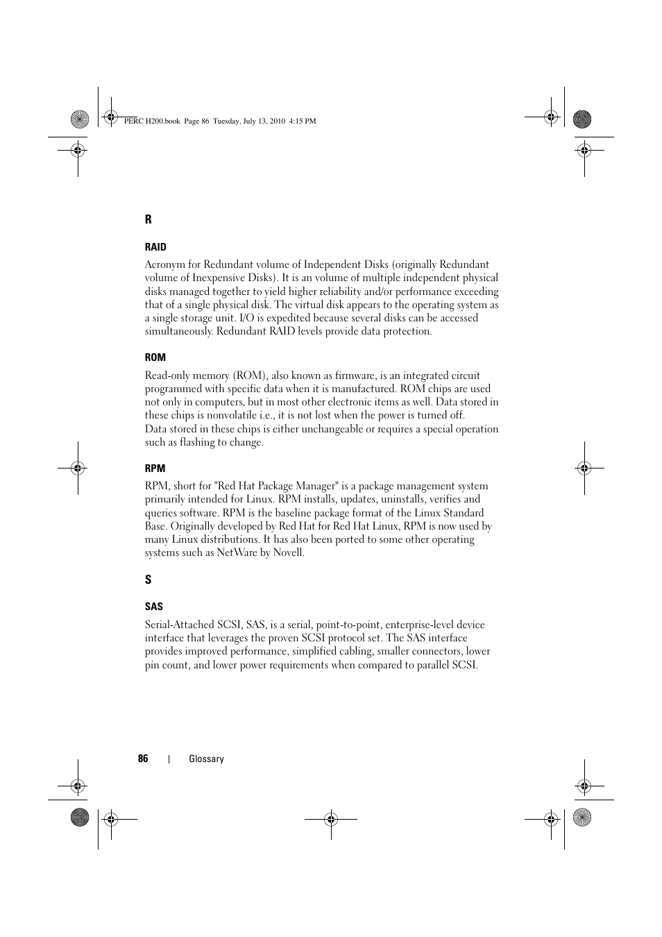 Dell PowerEdge RAID Controller H200 User Manual | Page 86 / 92