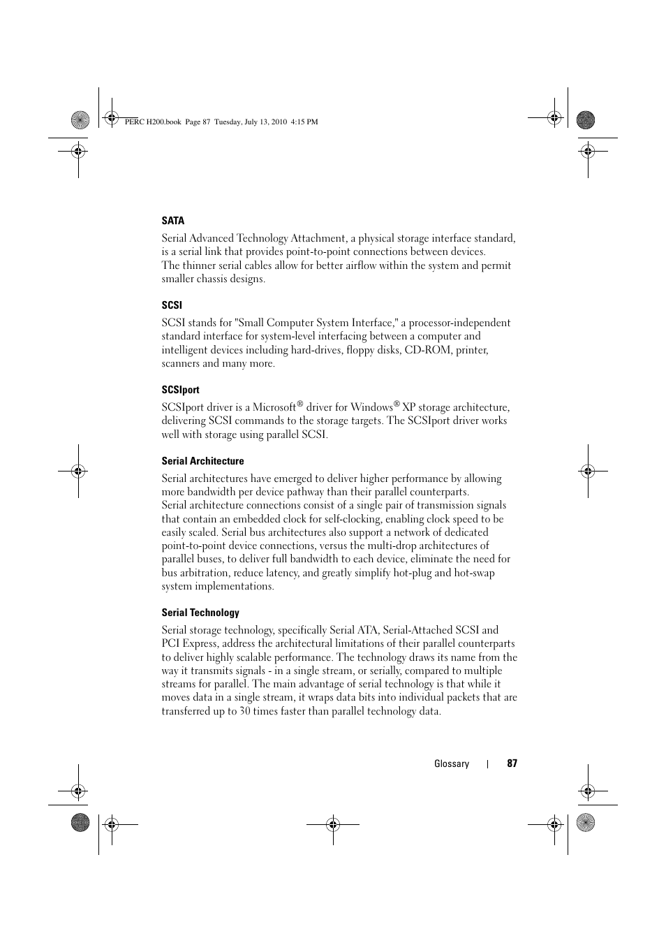 Dell PowerEdge RAID Controller H200 User Manual | Page 87 / 92