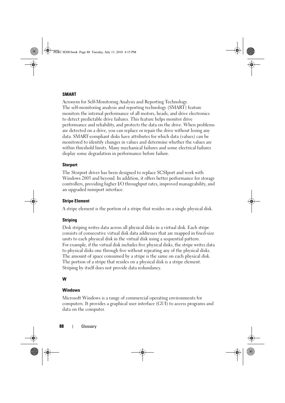 Dell PowerEdge RAID Controller H200 User Manual | Page 88 / 92