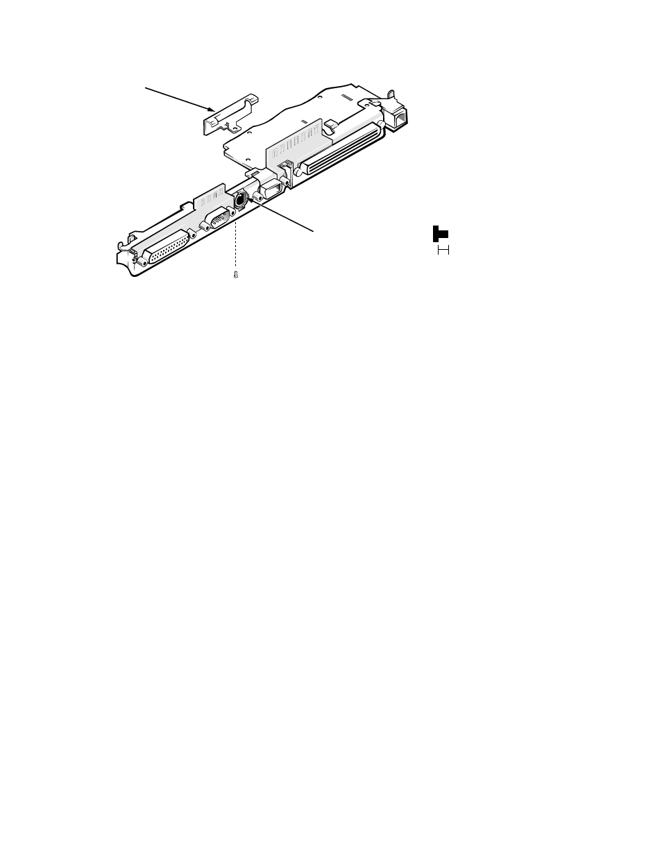 Keyboard/keypad/mouse connector shield | Dell Latitude Xpi CD User Manual | Page 103 / 122