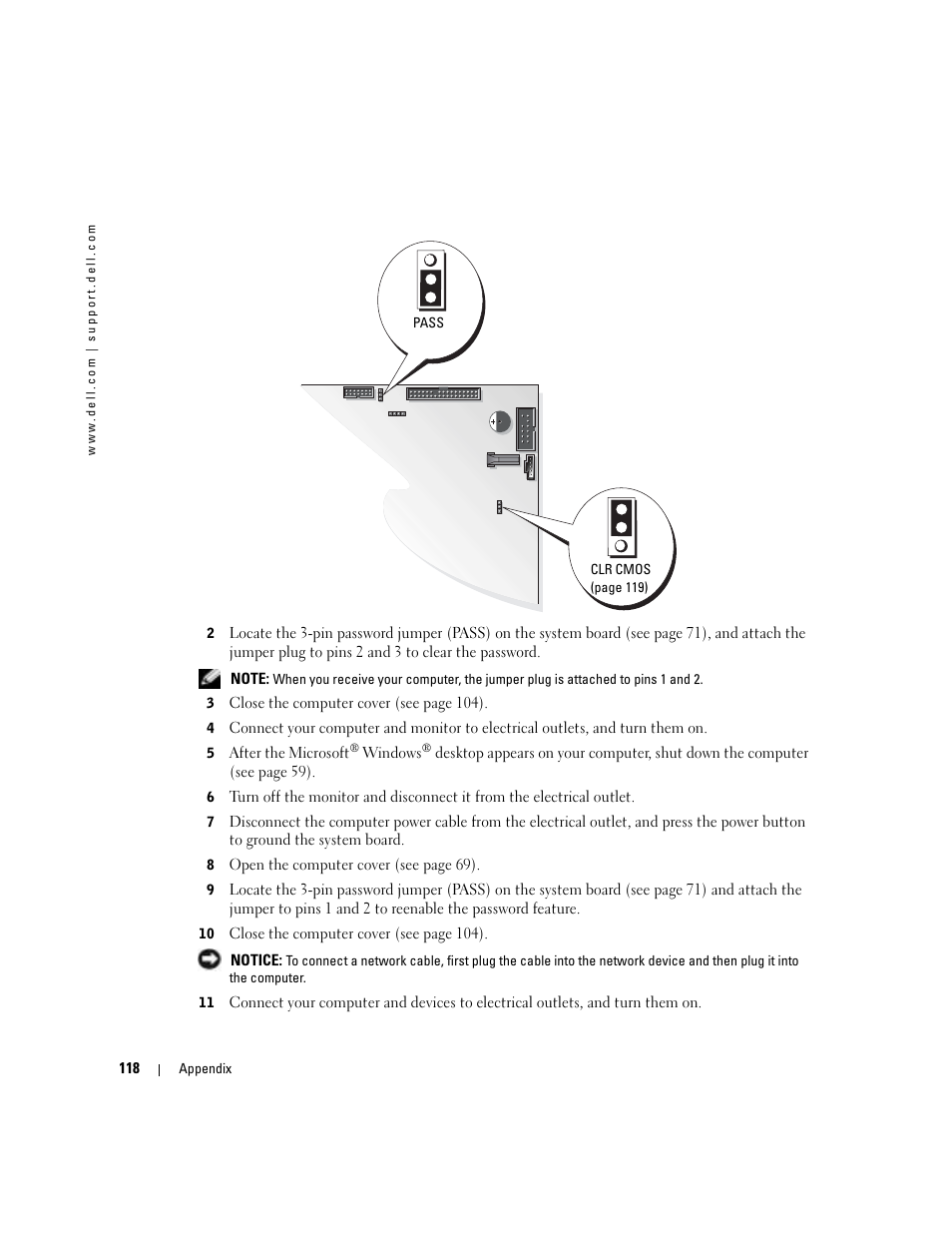 Dell Dimension 8400 User Manual | Page 118 / 146