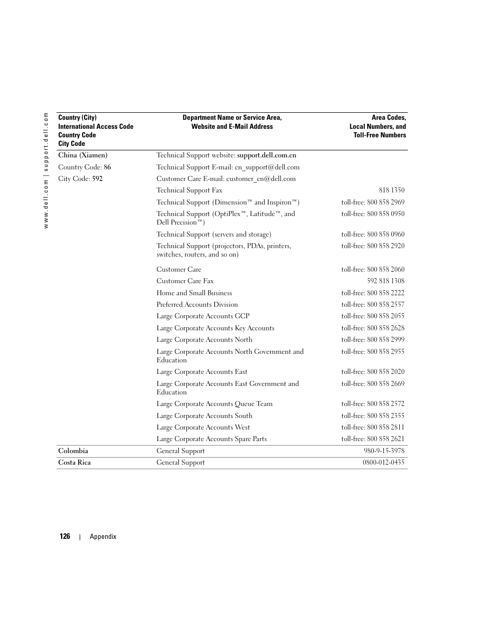 Dell Dimension 8400 User Manual | Page 126 / 146