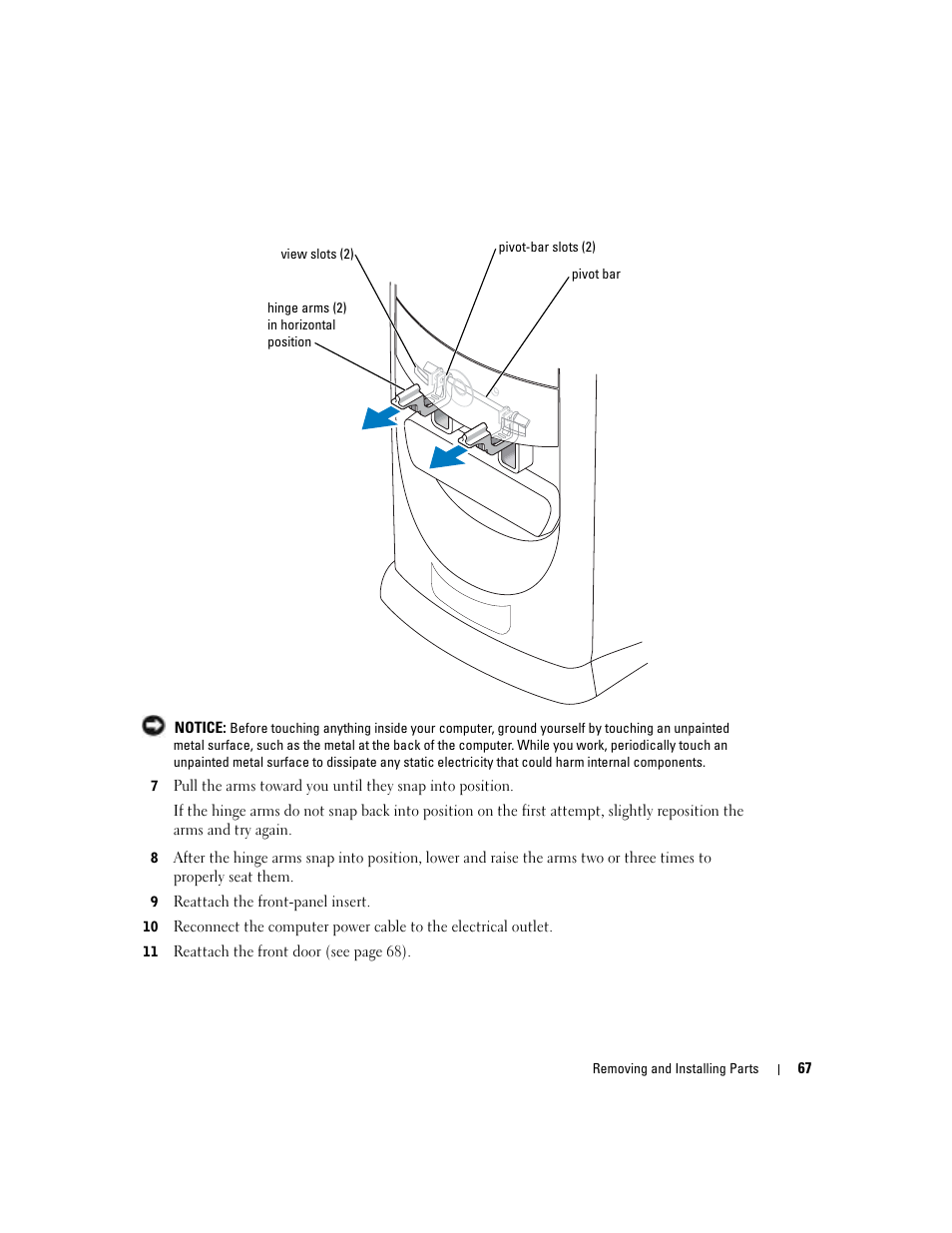 Dell Dimension 8400 User Manual | Page 67 / 146