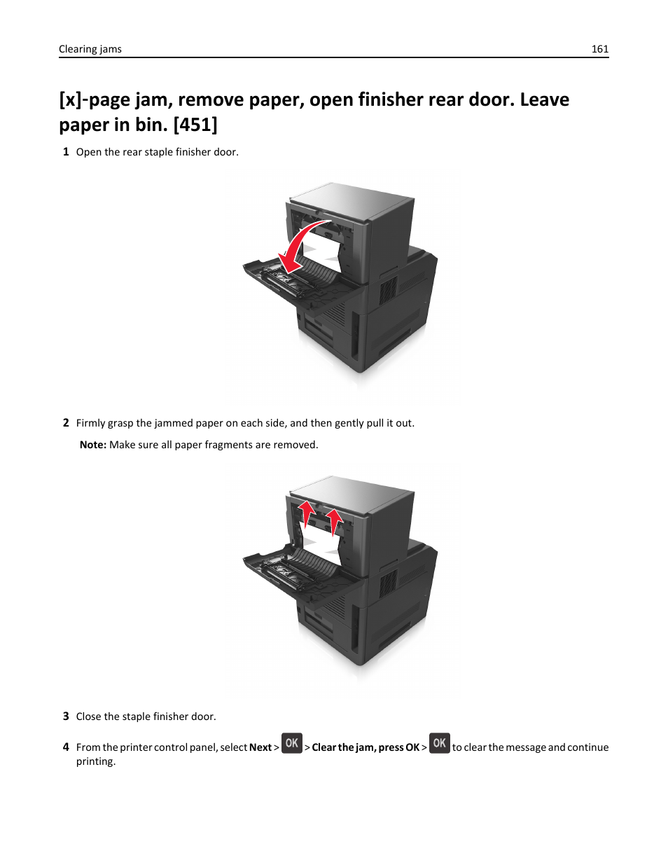 Dell B5460dn Mono Laser Printer User Manual | Page 161 / 226