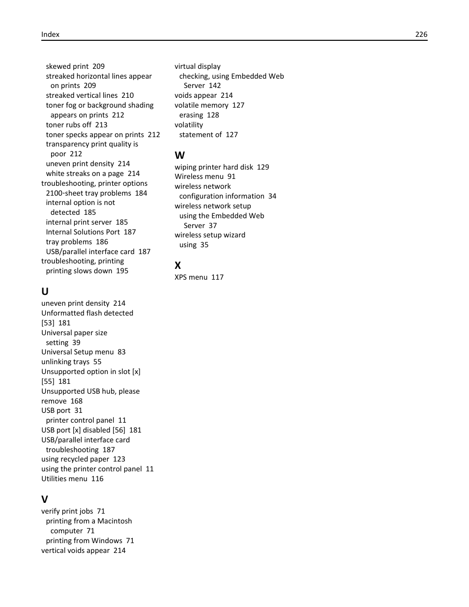 Dell B5460dn Mono Laser Printer User Manual | Page 226 / 226