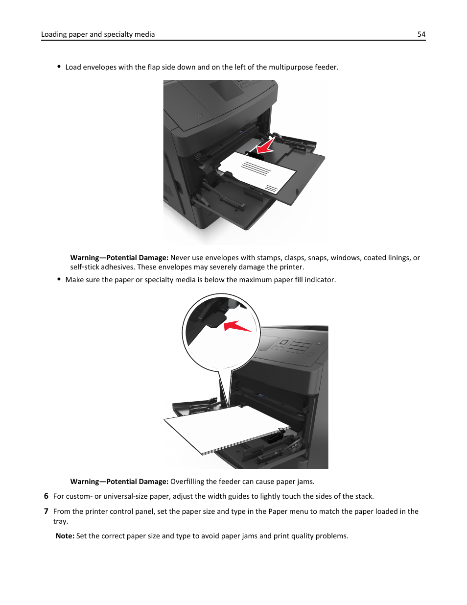 Dell B5460dn Mono Laser Printer User Manual | Page 54 / 226