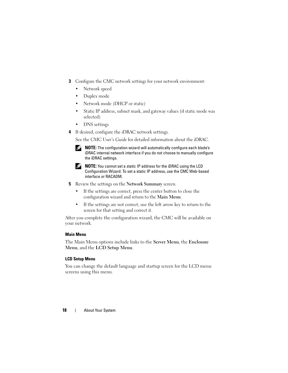 Dell POWEREDGE M905 User Manual | Page 18 / 236