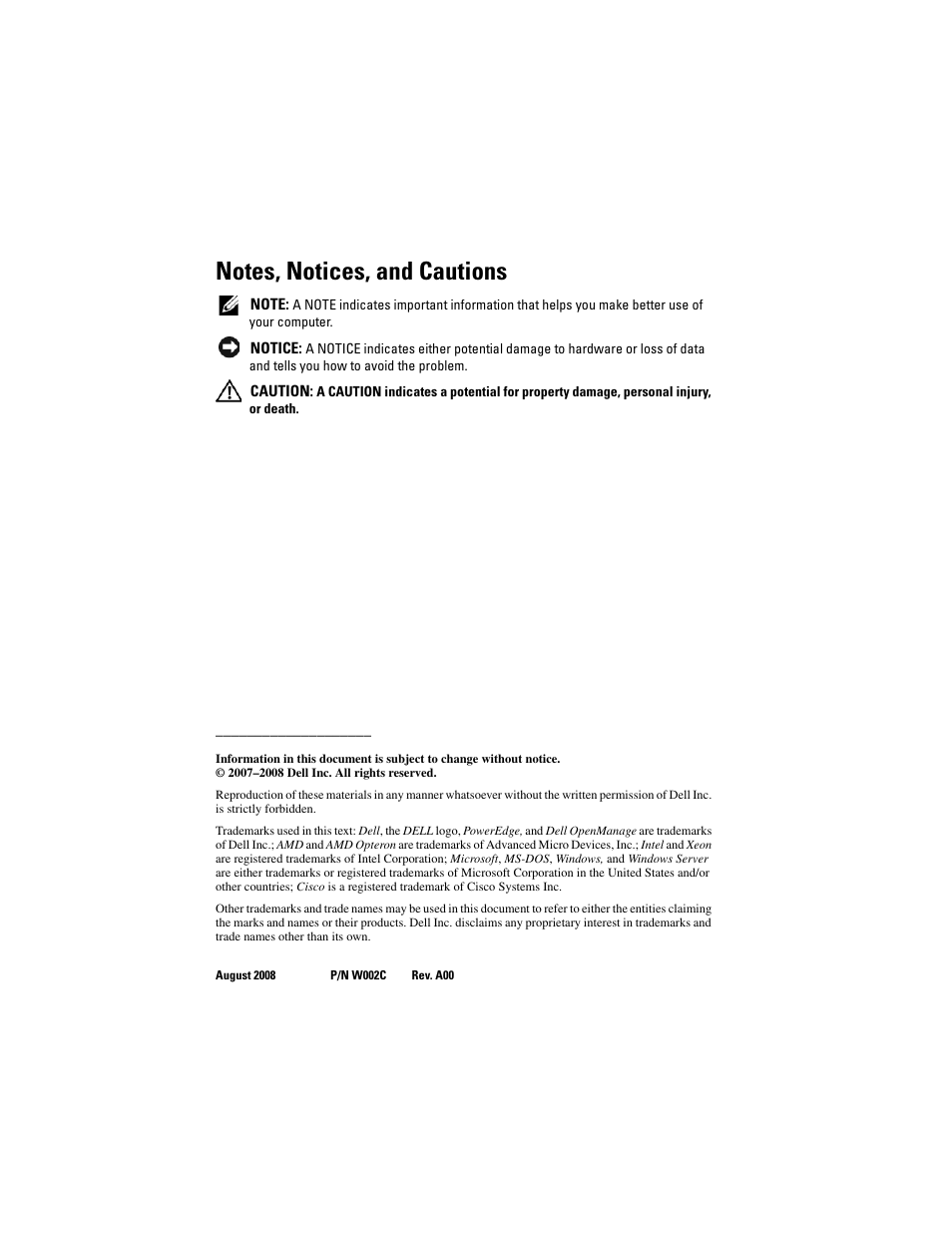 Dell POWEREDGE M905 User Manual | Page 2 / 236