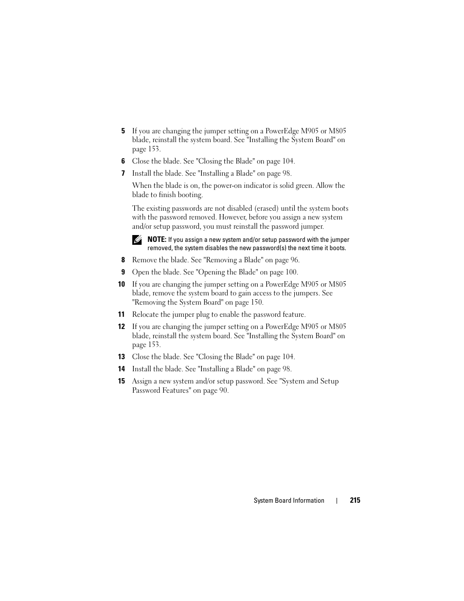 Dell POWEREDGE M905 User Manual | Page 215 / 236