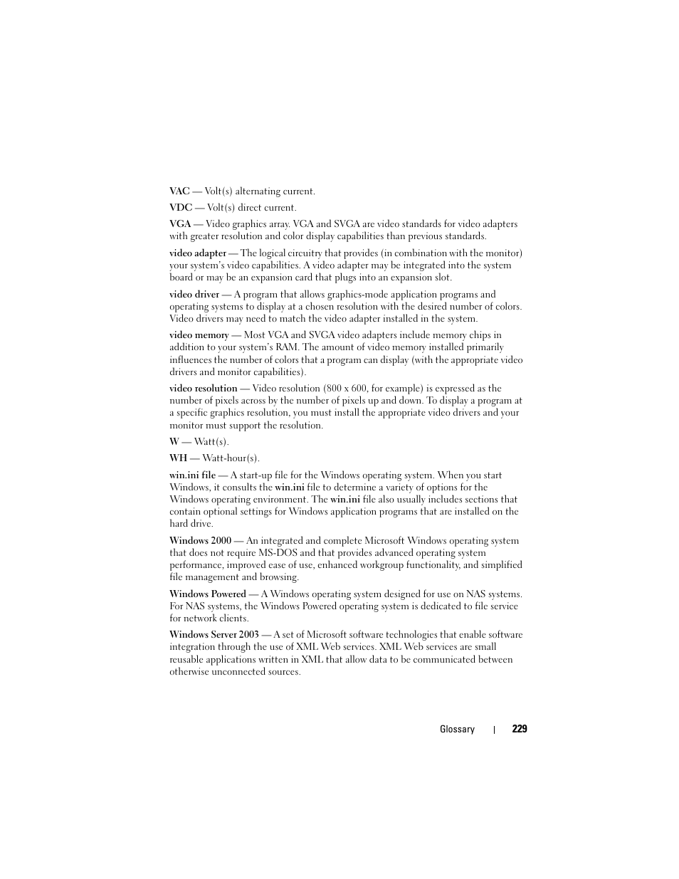 Dell POWEREDGE M905 User Manual | Page 229 / 236