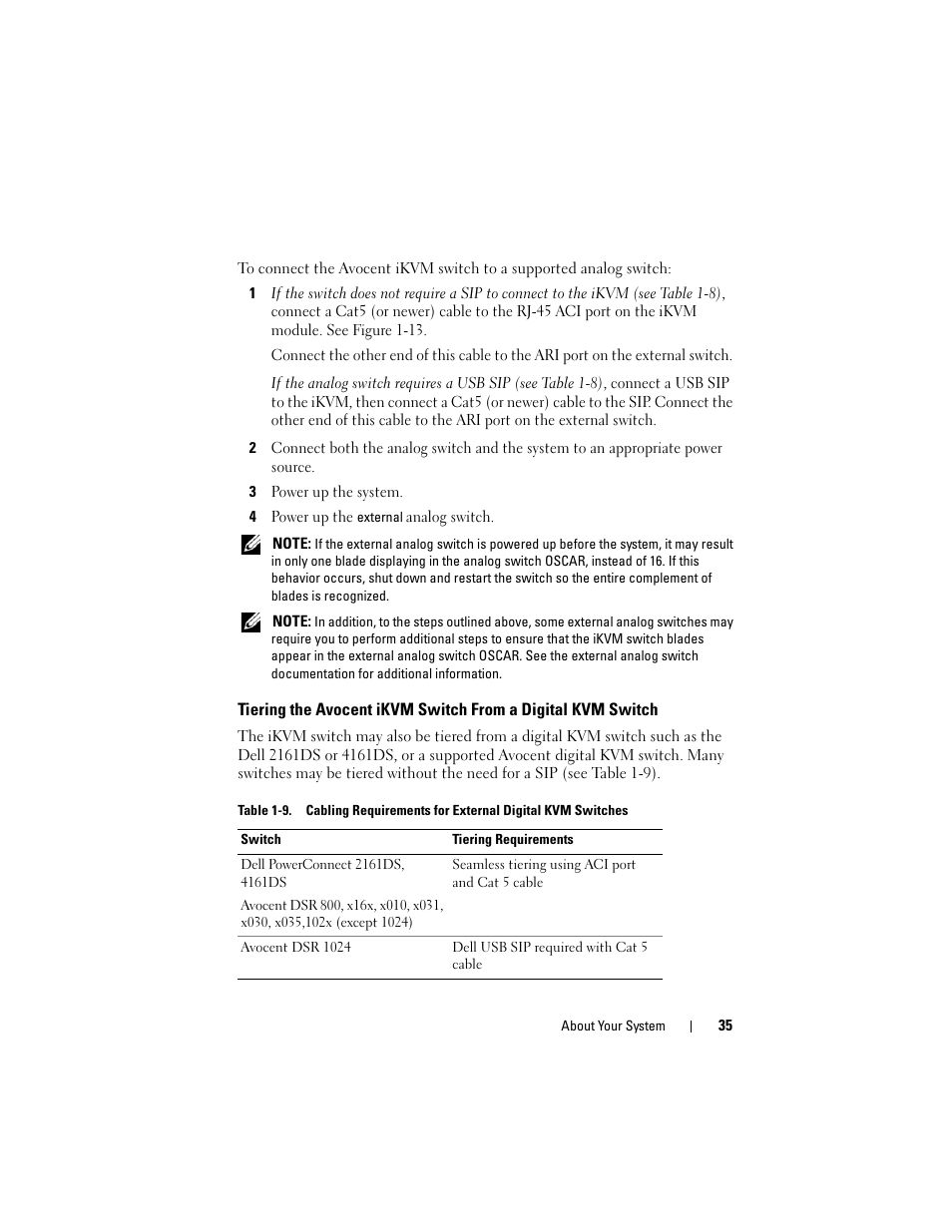 Dell POWEREDGE M905 User Manual | Page 35 / 236