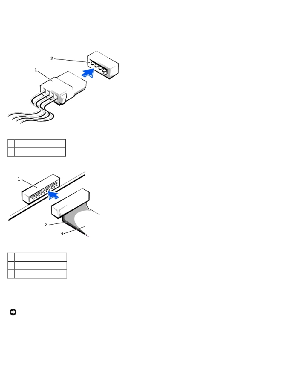 Hard drive, Connecting drive cables | Dell OptiPlex GX260 User Manual | Page 133 / 235