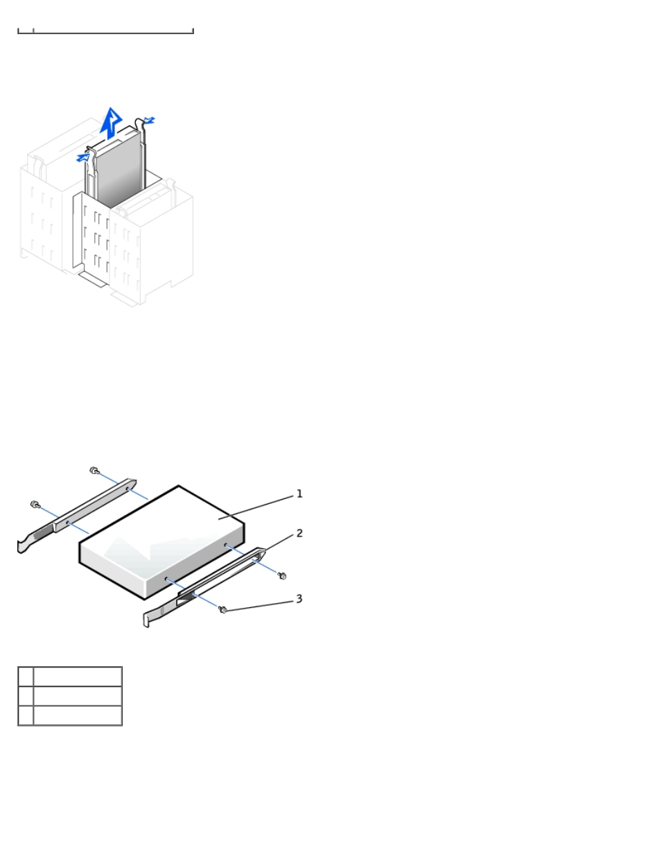 Installing a floppy drive | Dell OptiPlex GX260 User Manual | Page 143 / 235