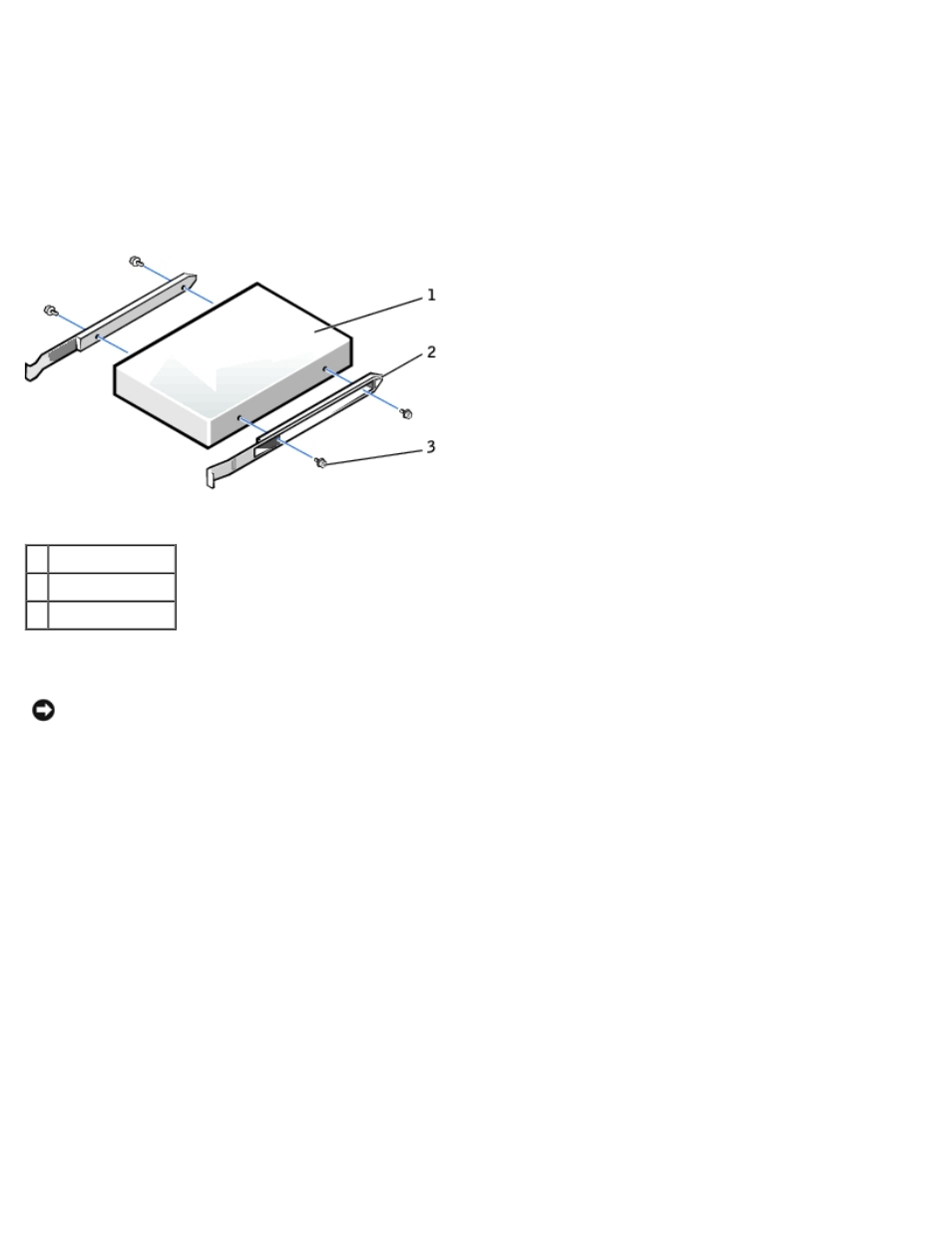 Installing a hard drive | Dell OptiPlex GX260 User Manual | Page 57 / 235
