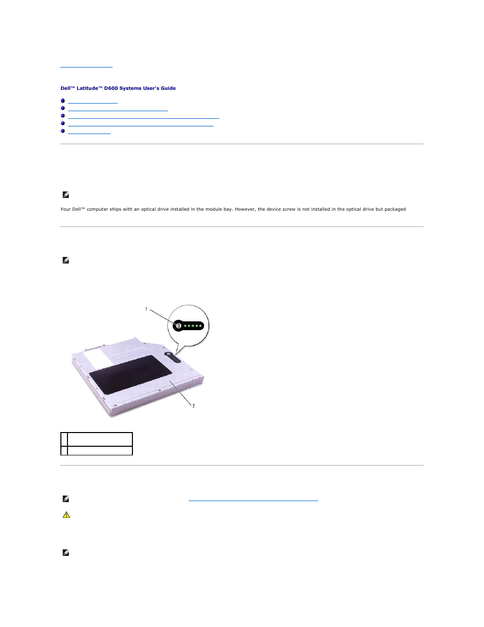 Using the module bay, About the module bay, Checking the charge on the second battery | Dell Latitude D600 User Manual | Page 18 / 121