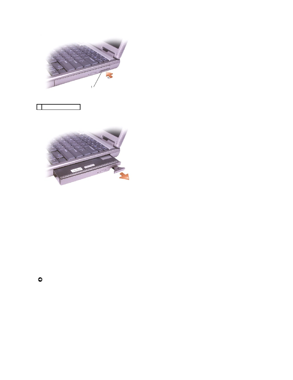 If the device screw is installed | Dell Latitude D600 User Manual | Page 22 / 121