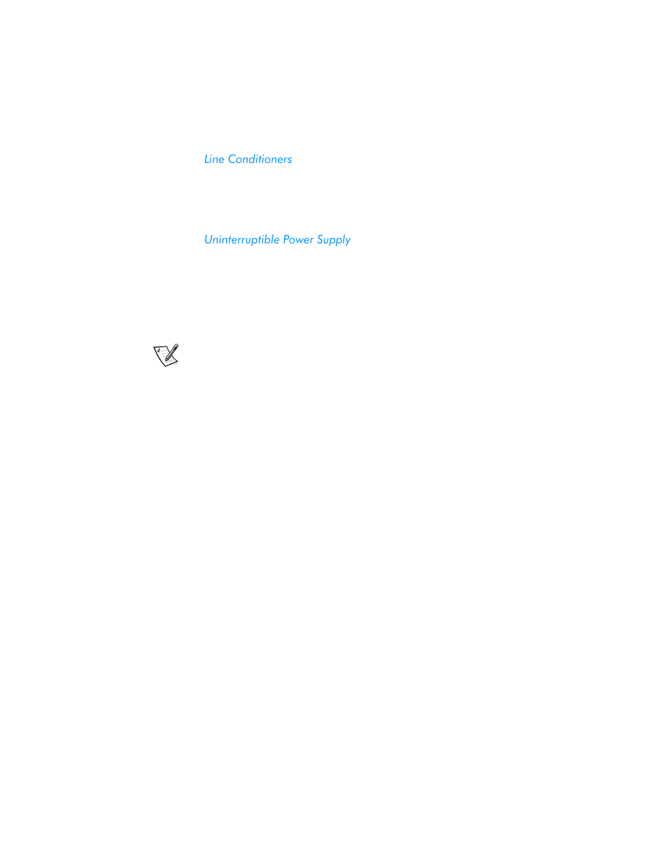 Line conditioners, Uninterruptible power supply, Line conditioners -7 | Uninterruptible power supply -7 | Dell Dimension L___cx User Manual | Page 23 / 162