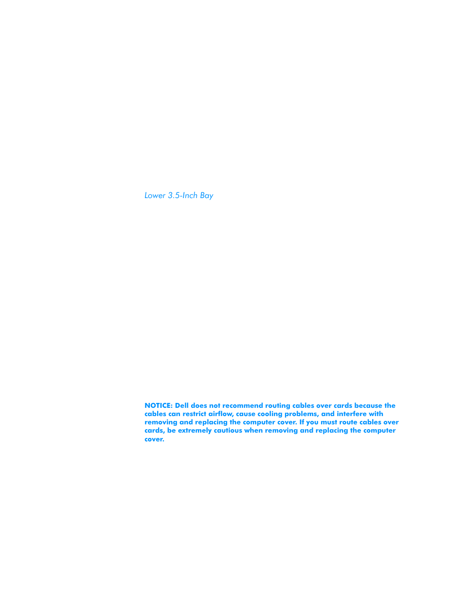 Lower 3.5-inch bay, Lower 3.5-inch bay -9 | Dell Dimension L___cx User Manual | Page 51 / 162