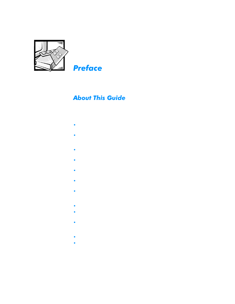 Preface, About this guide | Dell Dimension L___cx User Manual | Page 7 / 162