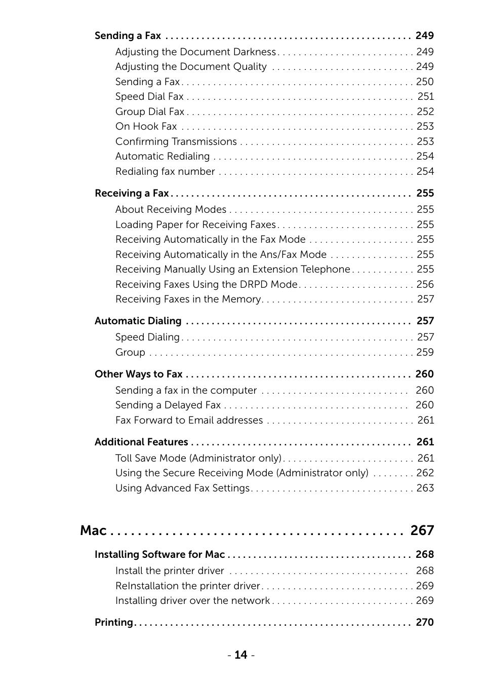 Dell B2375dnf Mono Multifunction Printer User Manual | Page 15 / 359