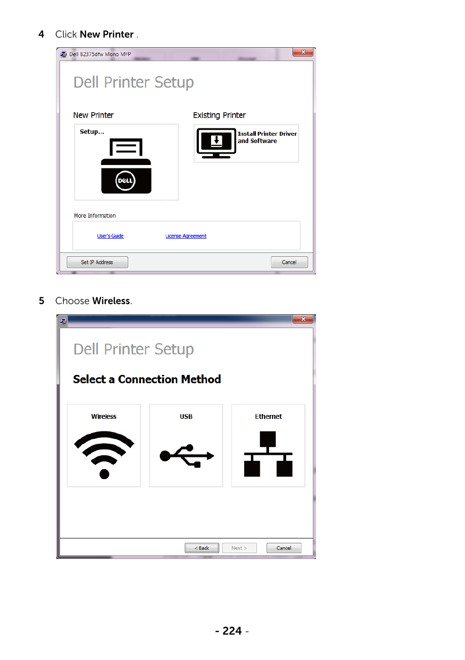 Dell B2375dnf Mono Multifunction Printer User Manual | Page 225 / 359