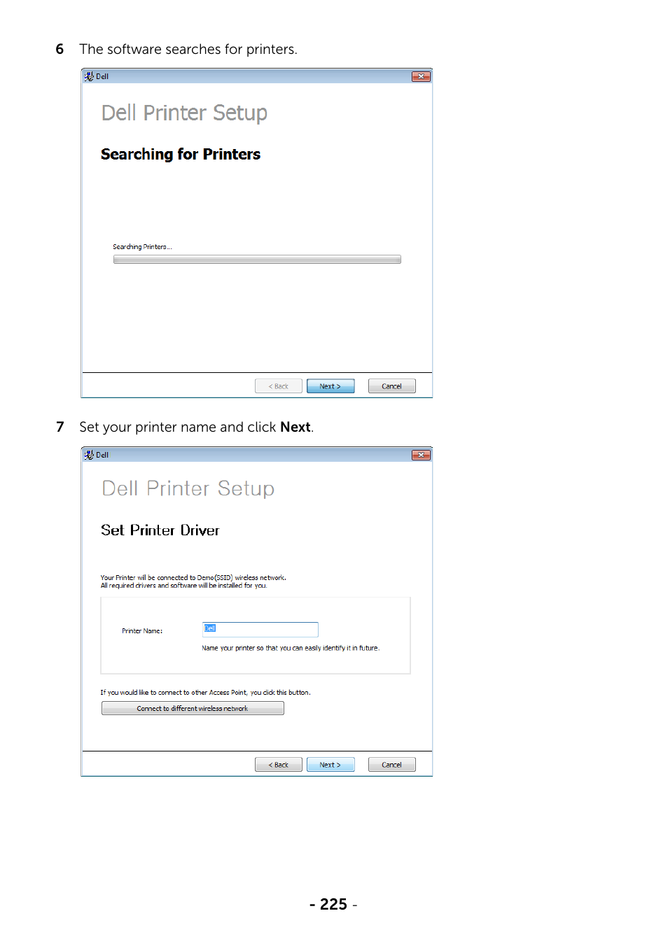 Dell B2375dnf Mono Multifunction Printer User Manual | Page 226 / 359