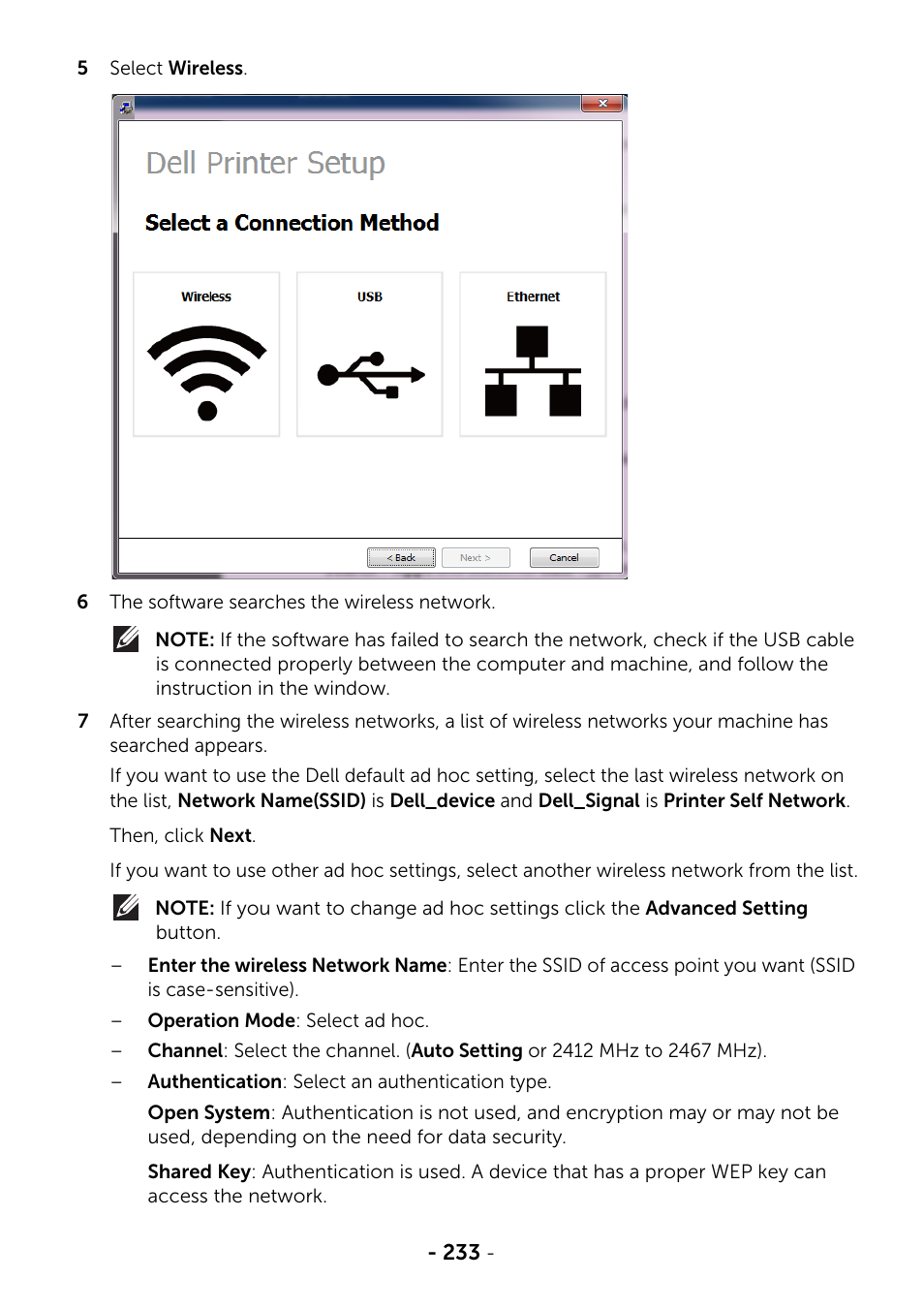 Dell B2375dnf Mono Multifunction Printer User Manual | Page 234 / 359